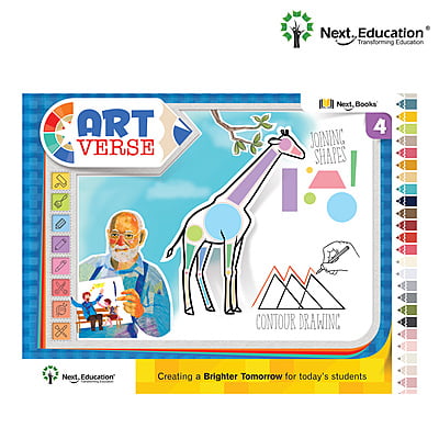 Artverse Level 4 Book with Craft material Artverse Level 4 Book with Craft material