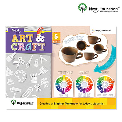 Art and craft Level 5 Book A and B craft items with material board