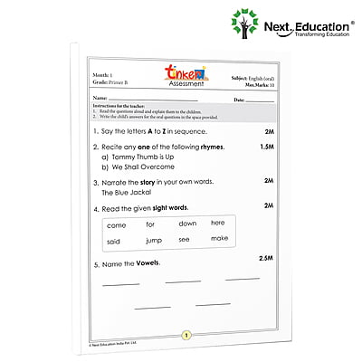 Tinker Art and Craft - Primer B craft items with material board and assessment portfolio