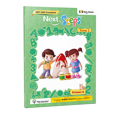 Next Steps - Primer A - Term 1 To 3 With Activity Book - Nep 2020 Compliant