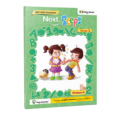 Next Steps - Primer A - Term 1 To 3 With Activity Book - Nep 2020 Compliant