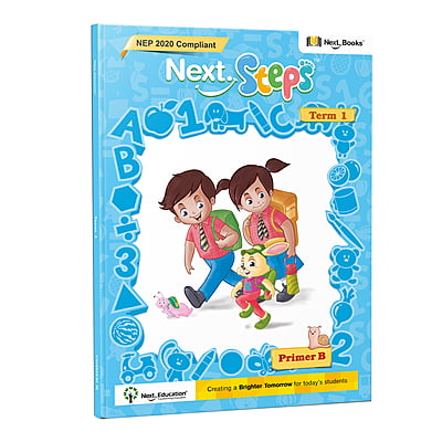 Next Steps - Primer B - Term 1 to 3 with Activity Book - NEP 2020 Compliant