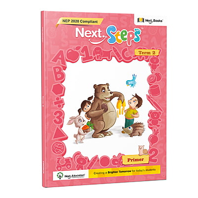 Next Steps - Primer - Term 2 Book NEP 2020 Edition by Next Education  | Term 2 book for Nursery