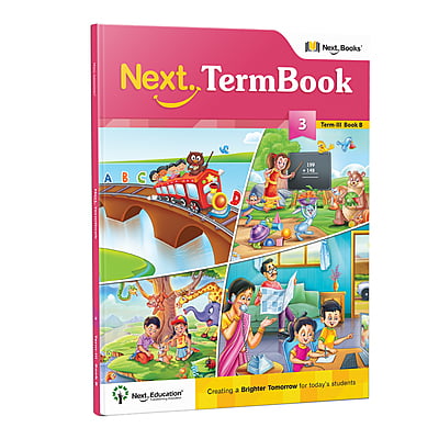 Next Term 3 Book combo WorkBook with Maths, English and EVS for class 3 / level 3 Book B