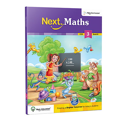 Next Maths - Secondary School ICSE book for 3rd class / Level 3 Book B