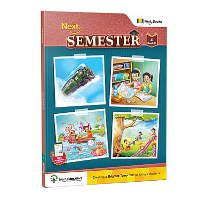 Next Semester class 4 combo CBSE Textbook Maths + English + Environmental science Book B