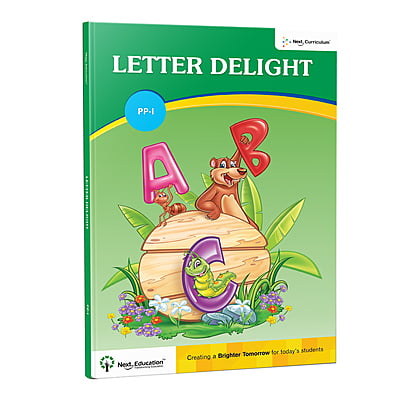 PP I Letter Delight by Next Education | Alphabets book for PP I