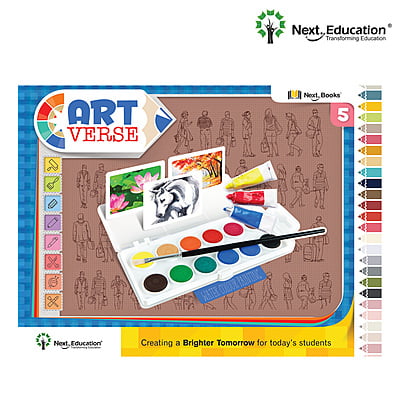 Artverse Level 5 /class 5 Book with Craft material Artverse Level 5 /class 5 Book with Craft material