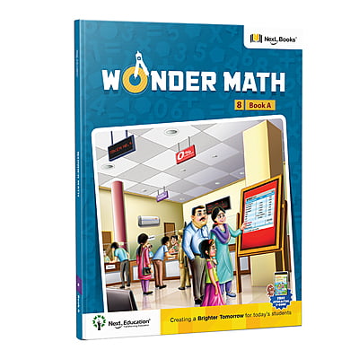 Wonder Math TextBook for CBSE class 8 Book A Secondary school