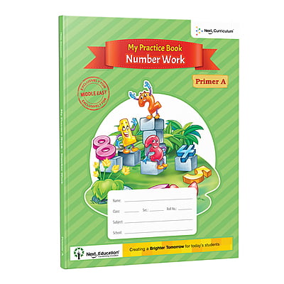 Primer A-My Practice Book - Number work Primer A-My Practice Book - Number work