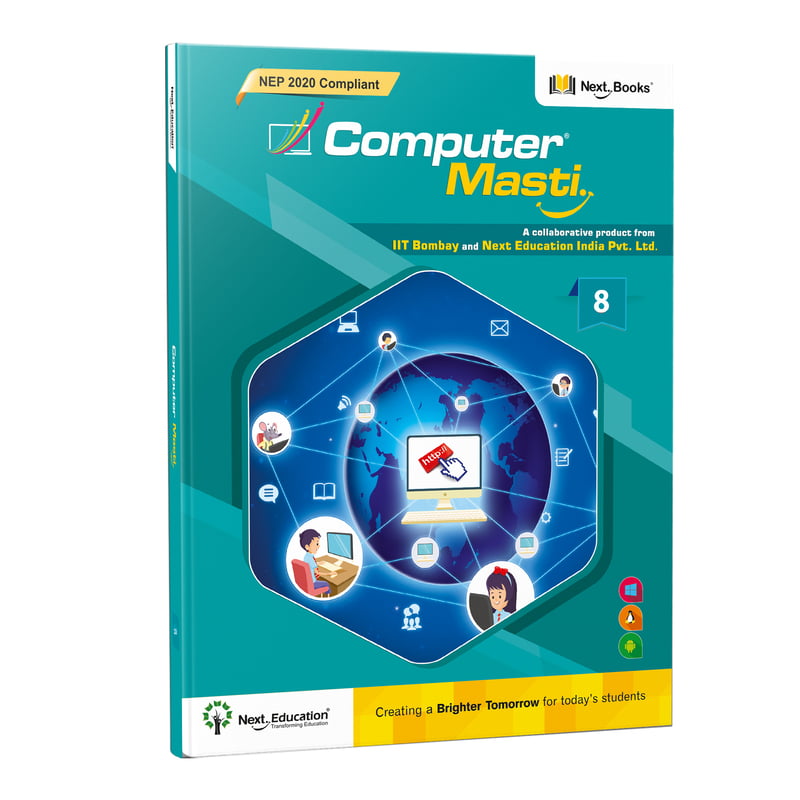 Computer Masti 8 - NEP 2020 Compliant