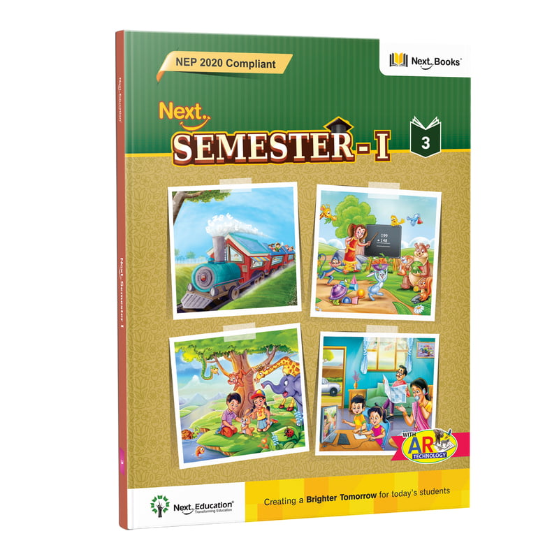 Next Semester I class 3 /level 3 books combo of Maths + English + EVS Text book along with Workbook New Education Policy (NEP) Editionby Next Education | Next Semester I class 3 /level 3 books combo of Maths + English + EVS Text book along with Workbook New Education Policy (NEP) Editionby Next Education |