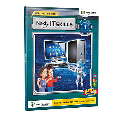 Next IT Skills Class 1 - NEP Edition | CBSE IT Skills computer science textbook for Level 1 by Next Education