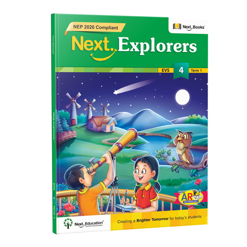 Next Explorer class 4 Term 1 - NEP Edition | CBSE EVS Term 1 Book for Class 4