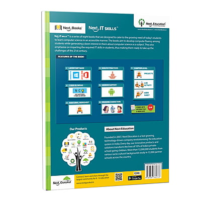 Next IT Skills Computer TextBook for CBSE Class 8 / Level 8 Secondary School