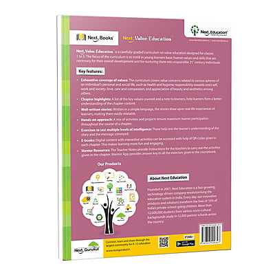 Next Value Education - Secondary School CBSE book for 2nd class