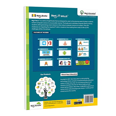 Next IT Skills Class 5 - NEP Edition | CBSE IT Skills computer science textbook for Level 5 by Next Education Next IT Skills Class 5 - NEP Edition | CBSE IT Skills computer science textbook for Level 5 by Next Education