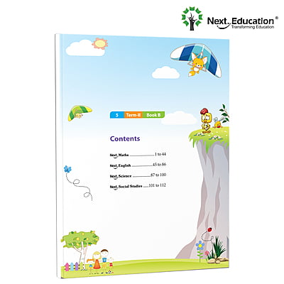 Next Term 2 Book combo WorkBook with Maths, English and EVS for class 5 / level 5 Book B