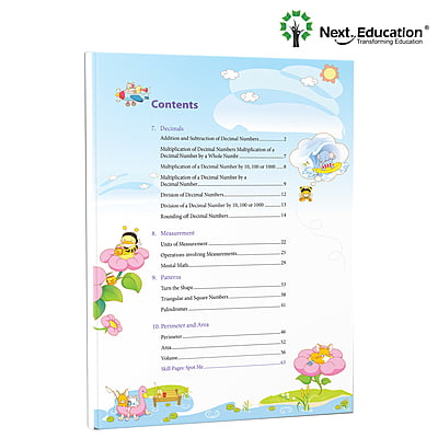 Next Maths - Secondary School CBSEText book for class 5 Book B