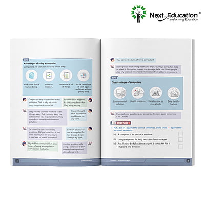 Computer Science Textbook ICSE For Class 2 / Level 2 Prepared by IIT Bombay & - Computer Masti