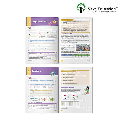 Next Semester class 4 /level 4 books combo of Maths + English + EVS Text book along with Workbook New Education Policy (NEP) Edition