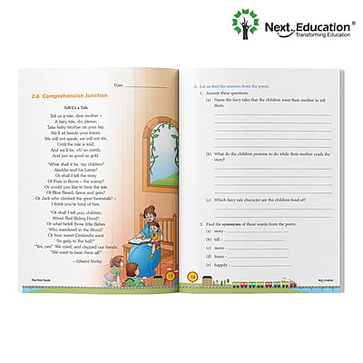 Next English CBSE Work book for class 4 Book C Secondary school