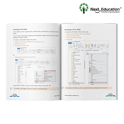 Next IT Skills Computer TextBook for CBSE Class 4 / Level 4 - Secondary School