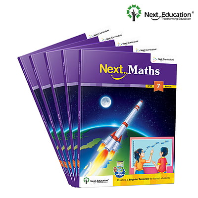 Next Maths  ICSE book for 7th class / Level 7 Book A - Secondary School