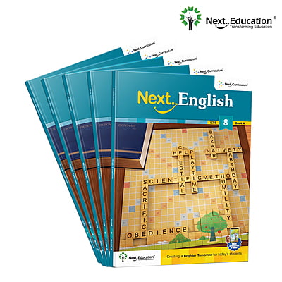 Next English  ICSE Textbook for - Secondary School 8th class / Level 8 Book A - Secondary School