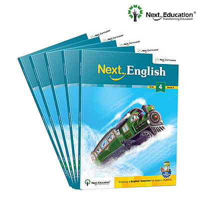 Next English  ICSE Textbook for - Secondary School 4th class / Level 4 Book A