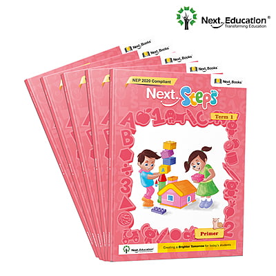 Next Steps - Primer - Term 1 Book NEP 2020 Edition by Next Education | Term 1 book for Nursery Next Steps - Primer - Term 1 Book NEP 2020 Edition by Next Education | Term 1 book for Nursery