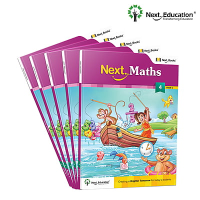 Next Maths CBSE Workbook for class 4 Book C - Secondary School