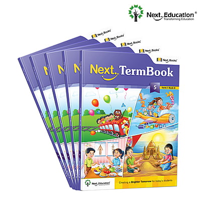 Next Term 1 Book combo WorkBook with Maths, English and EVS for class 5 / level 5 Book B