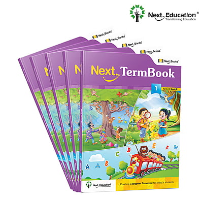 Next Term 2 Book combo WorkBook with Maths, English and EVS for class 1 / level 1 Book B