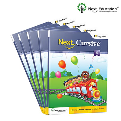 Next English Cursive Writing Practise book for - Secondary School CBSE Class 5 / Level 5