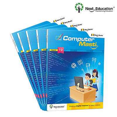 Computer Science Textbook CBSE For Class 10 / Level 10 -Book B Prepared by IIT Bombay & - Computer Masti