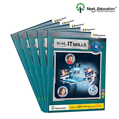 Next IT Skills Computer TextBook for CBSE Class 4 / Level 4 - Secondary School