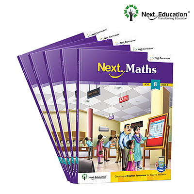 Next Maths ICSE book for 8th class / Level 8 Book A - Secondary School