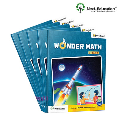 Wonder Math TextBook for CBSE class 7 Book A Secondary school