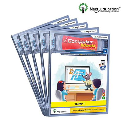 ICSE Grade 4, Computer Masti Level 5 - Term I | Next Education
