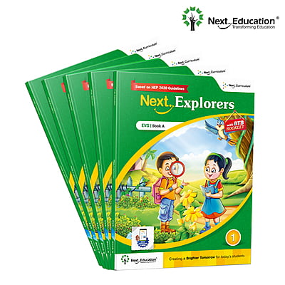 Next Explorers Environmental Studies (EVS) TextBook for - Secondary School CBSE Class 1 / Level 1 - Book A New Education Policy (NEP) Edition