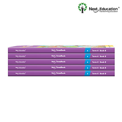 Next Term 2 Book combo WorkBook with Maths, English and EVS for class 4 / level 4 Book B