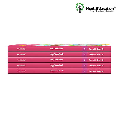 Next Term 3 Book combo WorkBook with Maths, English and EVS for class 3 / level 3 Book B