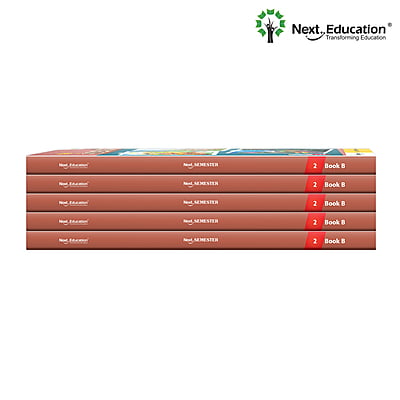 Next Semester class 2 combo CBSE Textbook Maths + English + Environmental science Book B