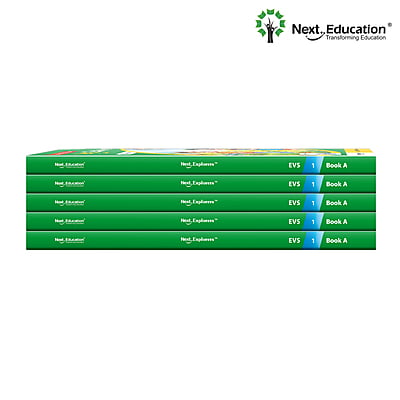 Next Explorers Environmental Studies (EVS) TextBook for - Secondary School CBSE Class 1 / Level 1 - Book A New Education Policy (NEP) Edition